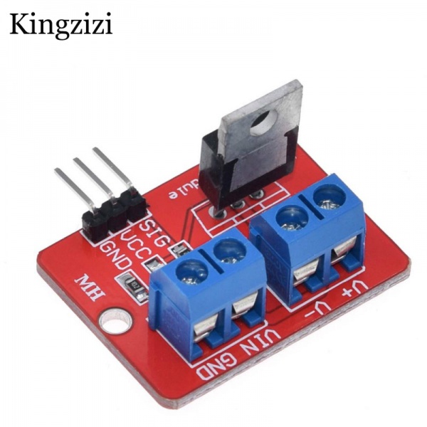 Set 5 Mô Đun Điều Khiển Từ Xa irf520 MOS 0-24V Cho Arduino MCU ARM Raspberry Pi