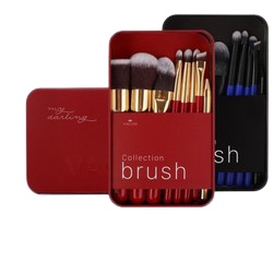 Hộp cọ My darling 6 cây VACOSI MY DARLING TRAVEL BRUSH SET 6 PCS (RED)