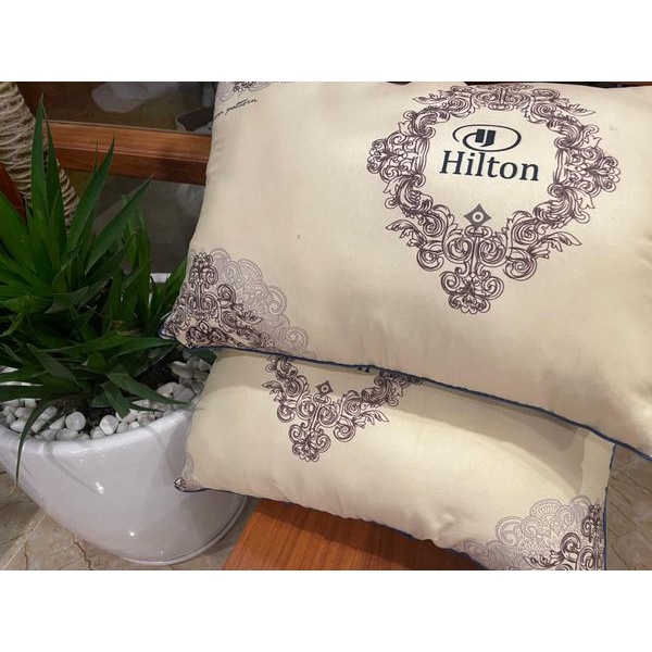 GỐI HILTON HOA VĂN HOÀNG GIA LOẠI ĐẸP - GIÁ BÁN THEO ĐÔI