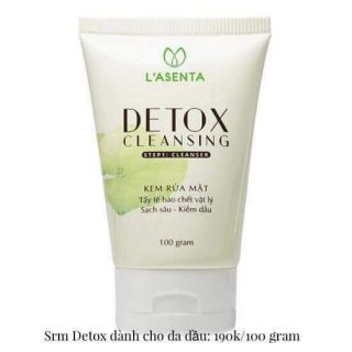 Sửa rửa mặt bùn khoáng lasenta