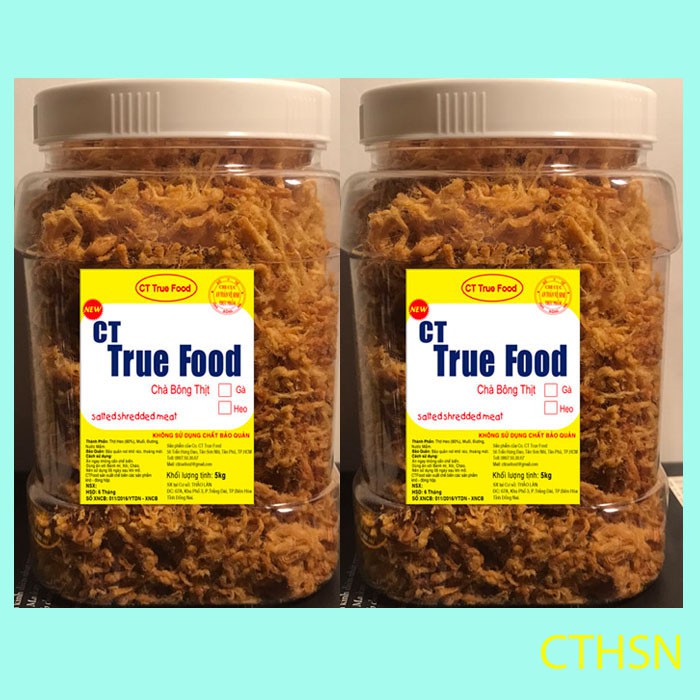 1Kg Chà bông heo xù - ruốc quà tặng - 2 hũ