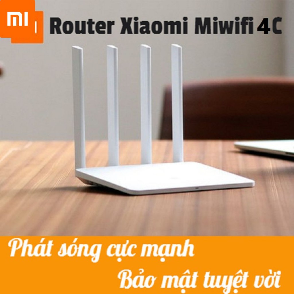Modem WiFi Xiaomi 4 Râu Router 4C R4CM - Mi Home VN