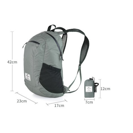 Balo du lịch chống nước gấp gọn NatureHike NH17A012-B/ NH17A017-B