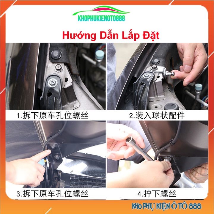 Ty capo Outlander 2017-2018-2019-2020-2021-2022-2023-2024 hỗ trợ mở nắp ca pô tự động dễ dàng