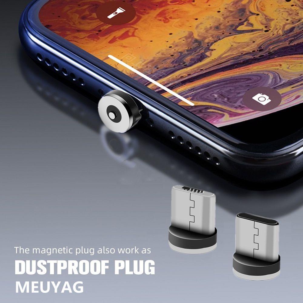 Cáp Sạc / Truyền Dữ Liệu Đầu Micro USB Type C Xoay 360 Độ Thay Thế Chuyên Dụng Cho Điện Thoại