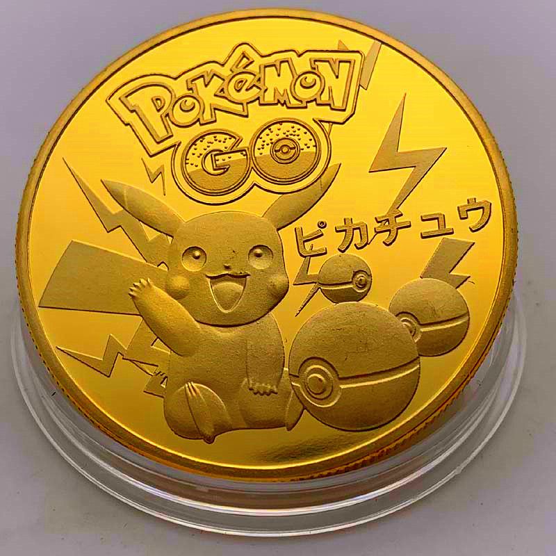 Set 5 Đồng Xu Sưu Tầm Pokemon