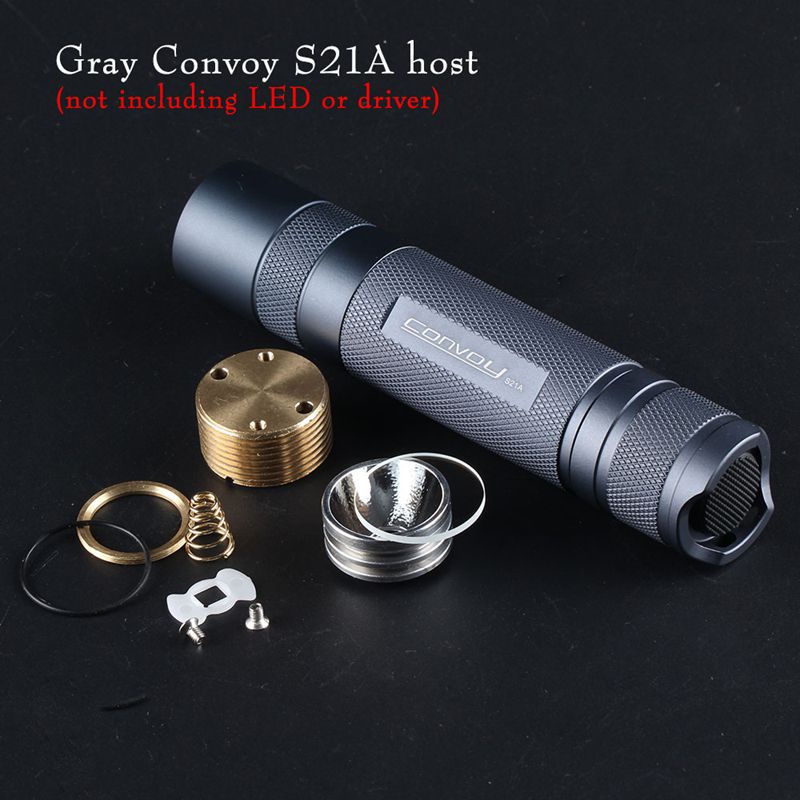 Đèn Pin Convoy S21A led Và Tài Xế Không Bao Gồm Trình Điều Khiển