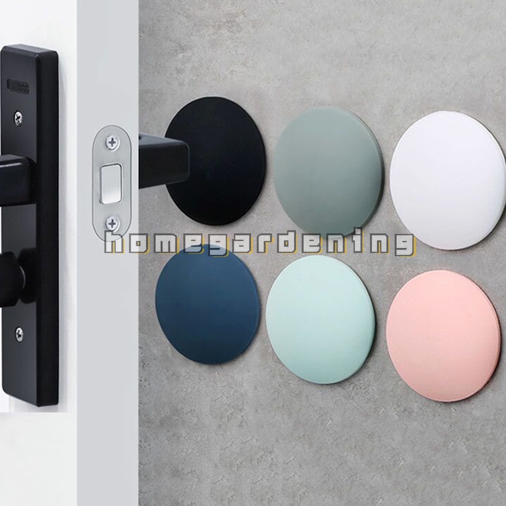 Miếng Dán Silicone Chặn Cửa Chống Va Đập Bảo Vệ Tường