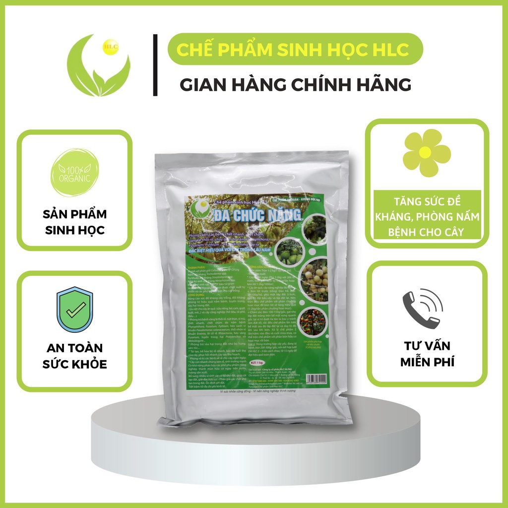 CHẾ PHẨM ĐA CHỨC NĂNG : DƯỠNG CÂY, PHÒNG NGỪA VÀNG LÁ THỐI RỄ, CẢI TẠO ĐẤT,...