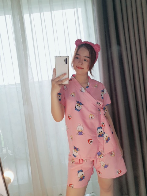 Đồ ngủ Kimono mùa hè Kate Thái form &lt;58kg