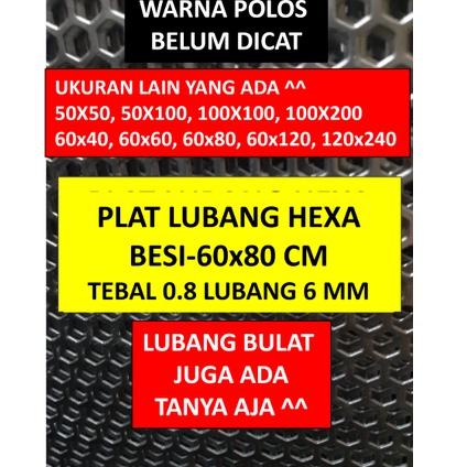 Mua GAN trực tiếpTấm Lỗ Lục Giác Bằng Sắt 60X80-0.8x6 mm Chất Lượng Cao