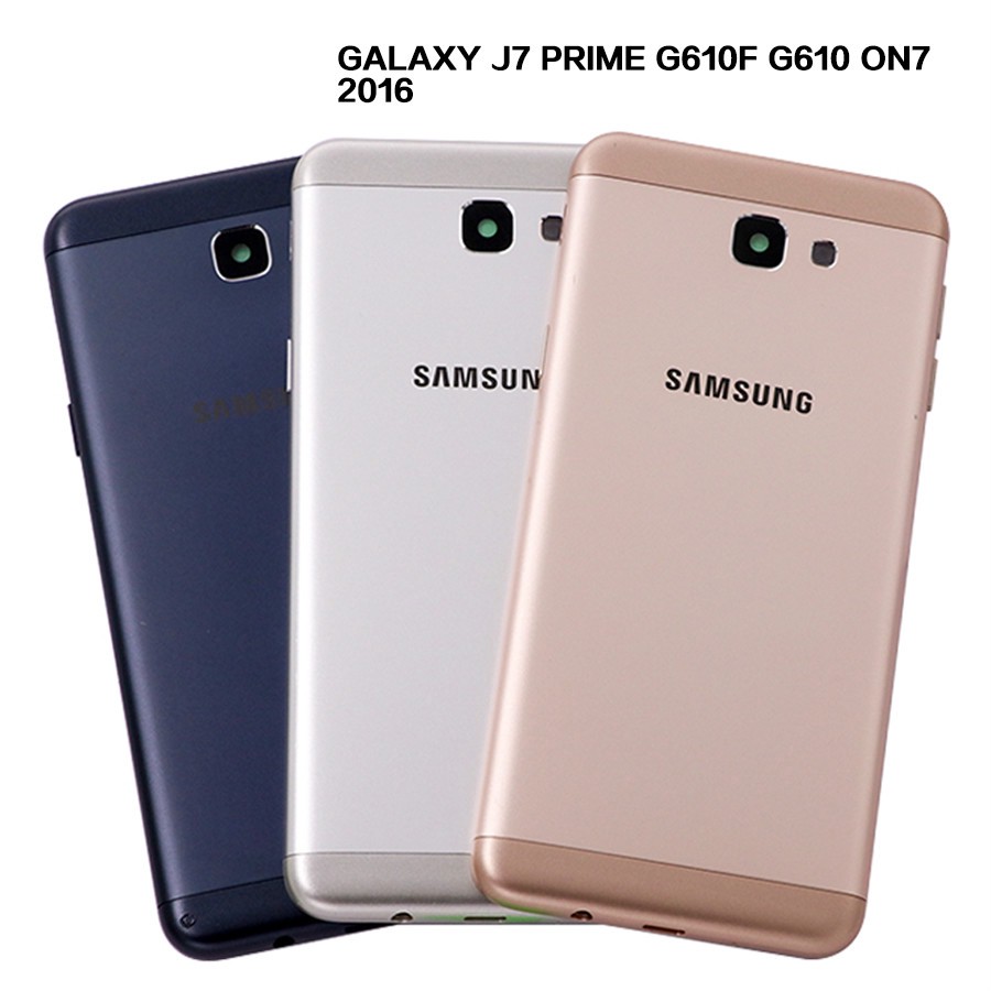 Mặt Lưng Điện Thoại Bằng Kim Loại Chất Lượng Cao Thay Thế Chuyên Dụng Cho Samsung Galaxy J7 Prime G610F G610 On7 2016