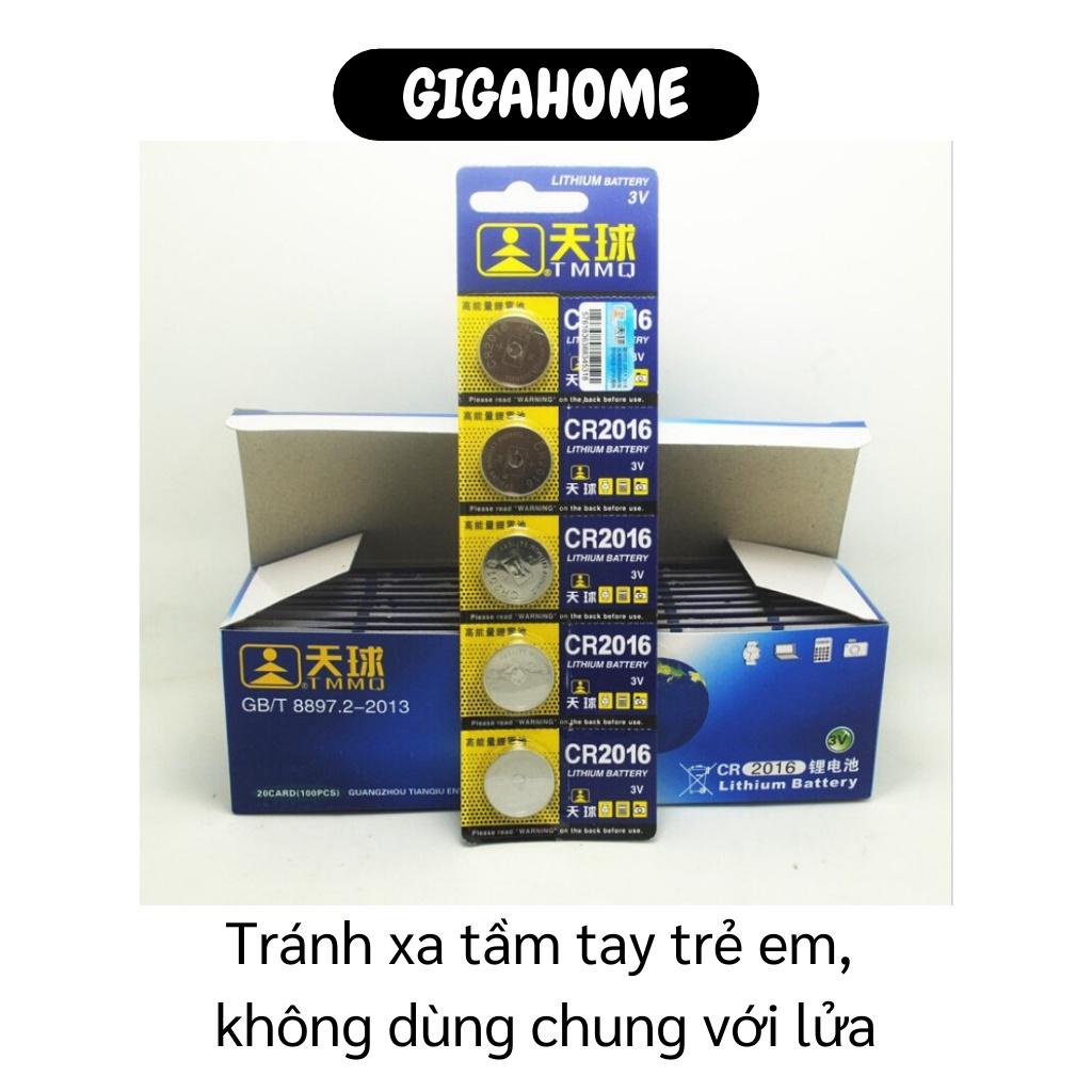 Pin  GIÁ VỐN] Pin CR2032 Lithium 3V (Vỉ 5 viên) an toàn và tiện lợi, có thể dùng cho nhiều thiết bị đồ chơi 5865