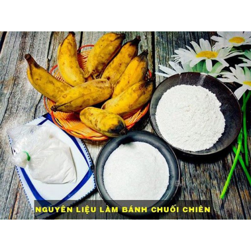 1kg bột chiên chuối, chiên khoai trộn sẵn ( ngon không đối thủ)