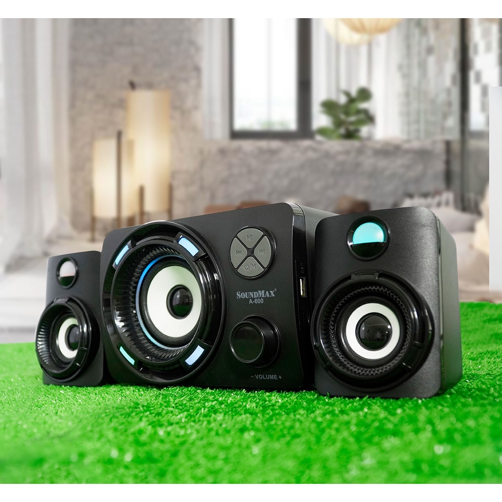 LOA SOUNDMAX 2.1 A600 CHÍNH HÃNG. ÂM THANH CỰC HAY
