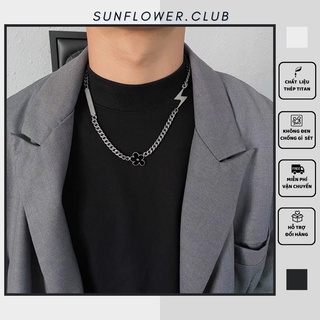 Dây mặt cười hoa blue new