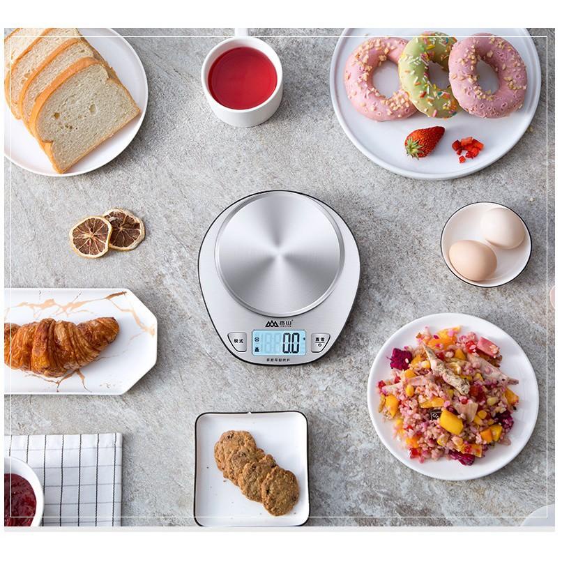 Cân nhà bếp điện tử SENSSUN EK518 Vỏ inox tối đa 5Kg tiện lợi chính hãng Xiaomi-Youpin phân phối - Minh Tín Shop