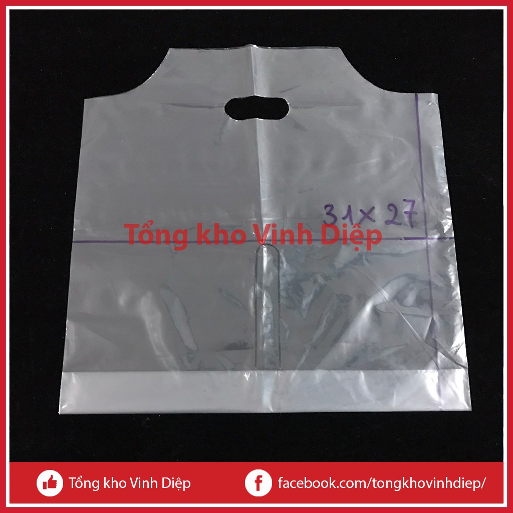 Túi đựng trà sữa 2 ngăn, túi cốc đôi 2 ly cà phê 31x27cm