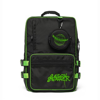 Balo Thời Trang Saigon Swagger - Electric Green - FLEXIBLE BACKPACK (Limited Edition)
