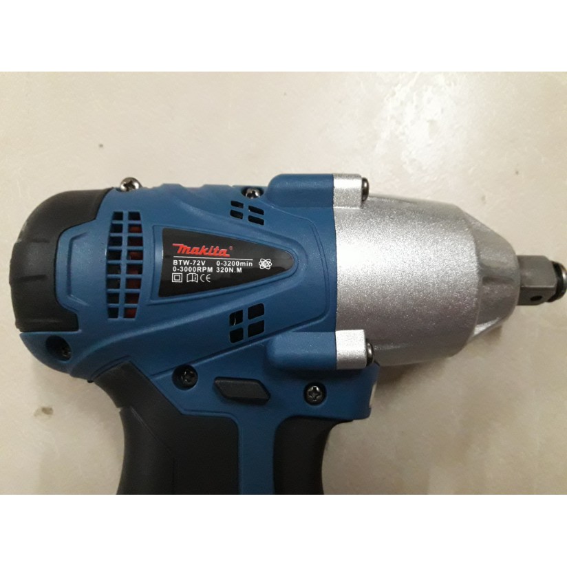 Máy Siết Bulong Không Chổi Than Makita Dùng Pin 72V Máy Vặn,Siết Mở Ốc Vít