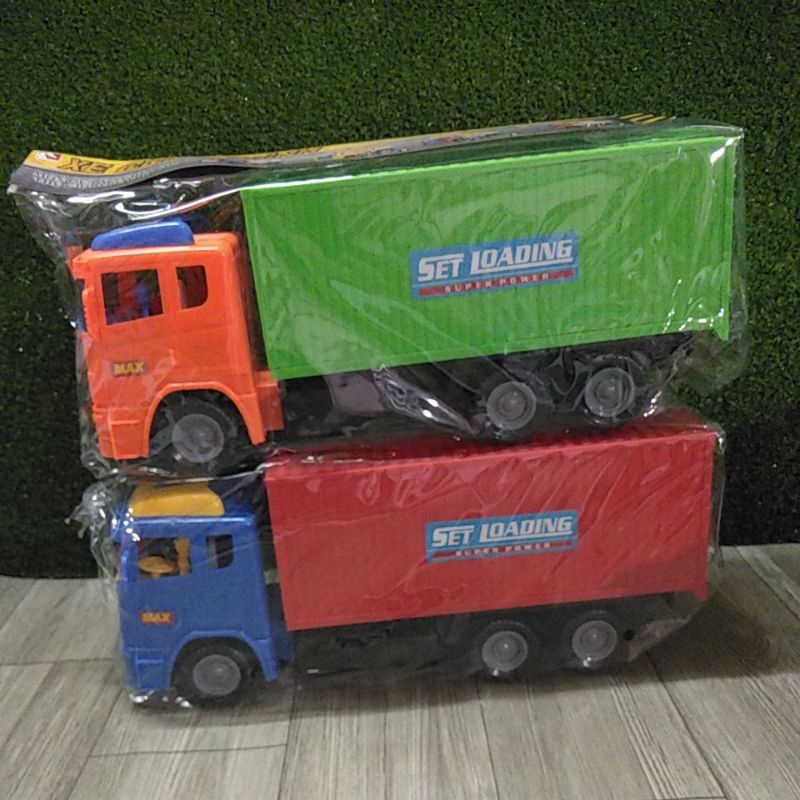 Đồ Chơi Xe Container Tải Hạng Nặng Có Trớn Hàng VN