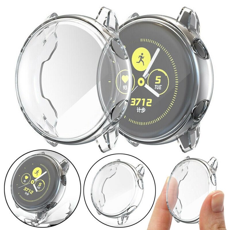 Vỏ nhựa TPU mềm trong suốt cho For Samsung Galaxy Watch Active