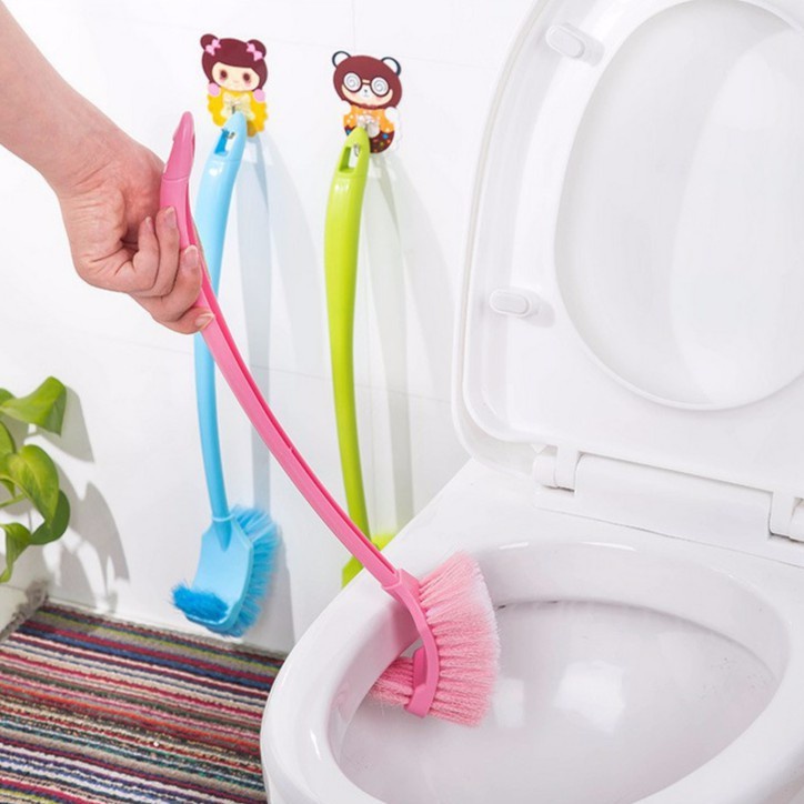 Chổi Cọ Nhà Vệ Sinh, Cây Cọ Toilet Bồn Cầu 2 Đầu Đa Năng Siêu Sạch 1455 KOREA STORE88