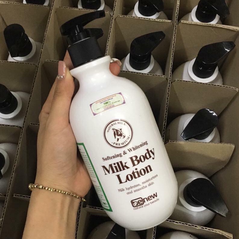 Kem dưỡng thể trắng da body BENEW MILK LOTION Hàn quốc 450ml | BigBuy360 - bigbuy360.vn