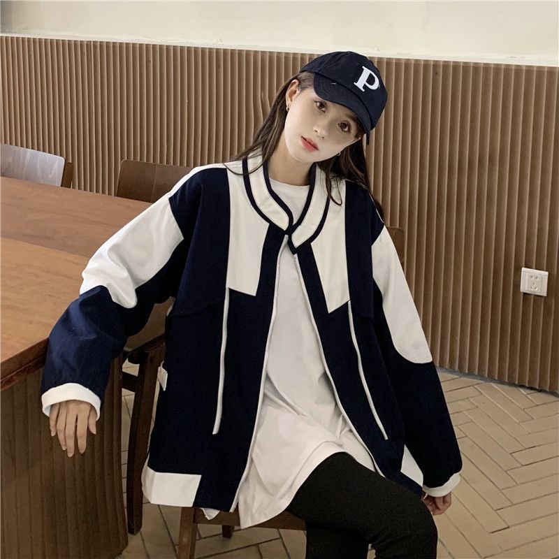 Áo Khoác Bóng Chày Phong Cách Hàn Quốc Mới