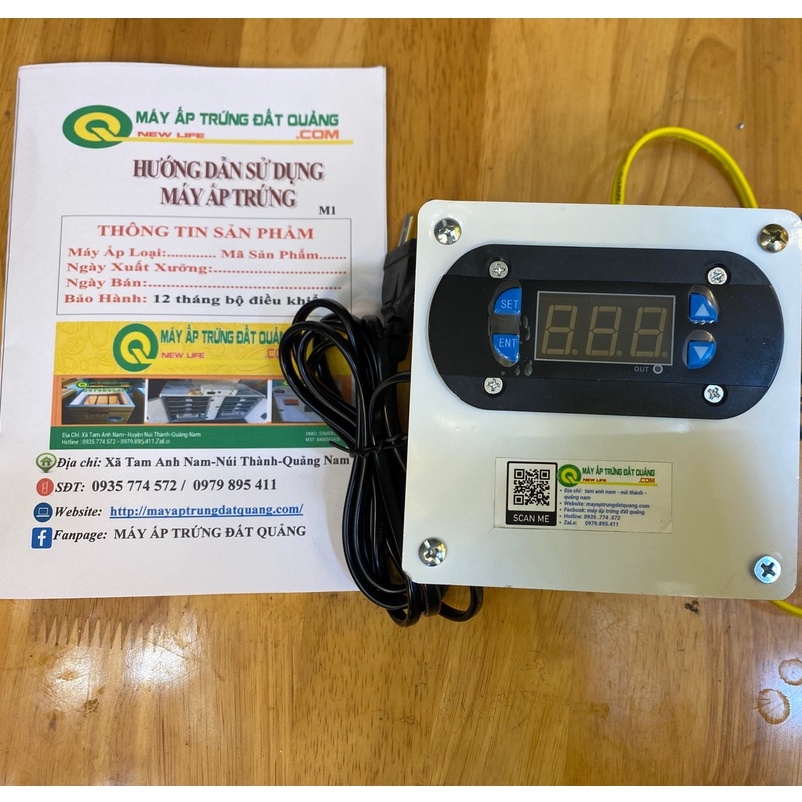 Máy Ấp 80 Trứng Tự Động Đảo Trứng Bằng Tay Mini-Chuyên ấp các loại trứng gà chim vịt ngan ngỗng...v..v
