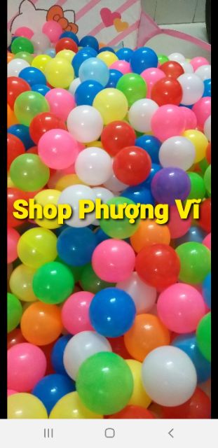 Túi 50 quả bóng nhựa Việt Nam phi 5cm cho bé yêu