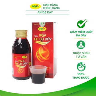 An Dạ Dày PQA Hỗ Trợ Giảm Acid Dịch Vị, Viêm Tá Tràng Giúp Bảo Vệ Niêm Mạc Dạ Dày Hộp 125ml