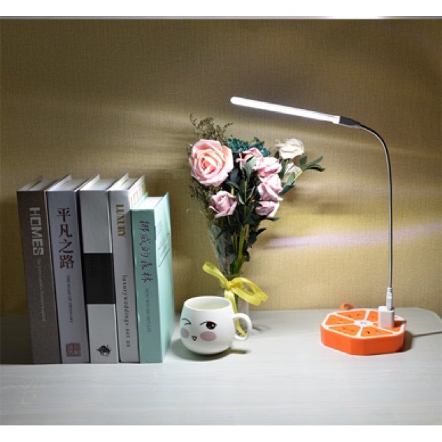 Thanh đèn USB 24LED cảm ứng chạm bật tắt dễ dàng cắm USB thích hợp để bàn học Đèn du lịch tiện lợi magic