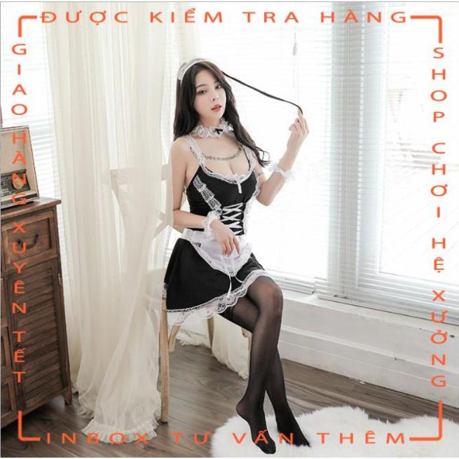 Bộ Ngủ Cosplay Hầu Gái Sexy  - hot tiktok | BigBuy360 - bigbuy360.vn