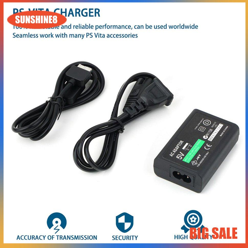 【SUN】Stable Power Charger Power Adapter For Sony for PS Vita USB Data Cable