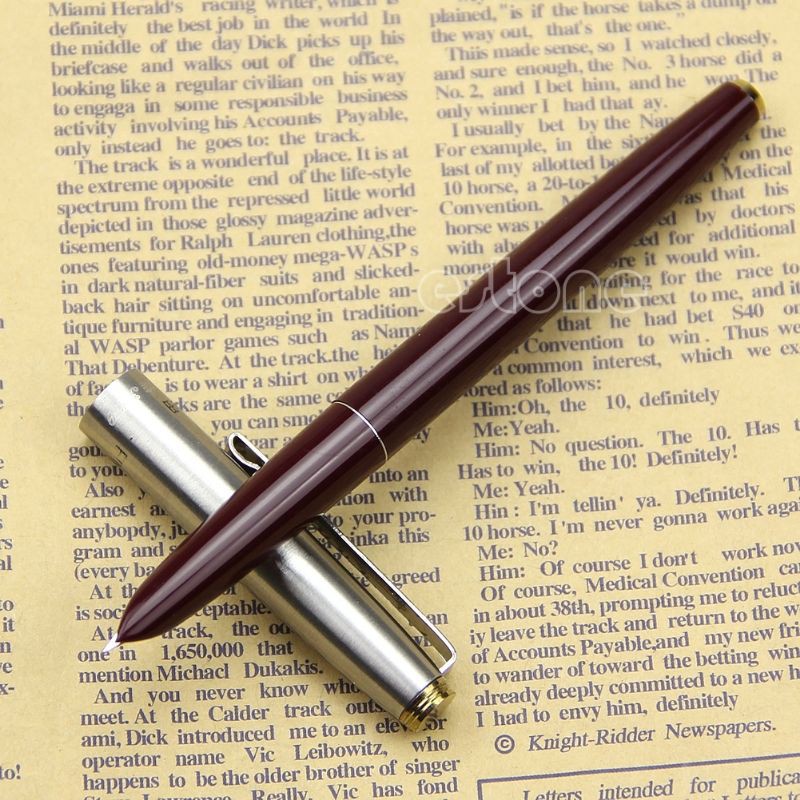 Bút máy Hero 331 Chính Hãng có mũi tên vàng đầu bút