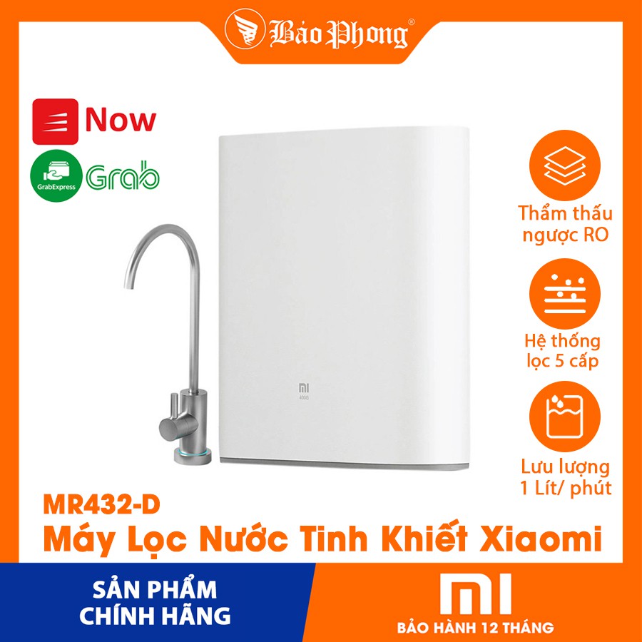 Máy Lọc Nước Tinh Khiết Xiaomi Mi Water Purifier 1A -006190- Hàng Chính Hãng