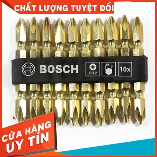 Mũi vặn vít Bosch cao cấp được mạ vàng chống han rỉ