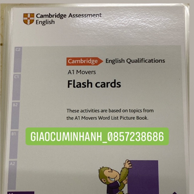 Flashcard luyện thi CAMBRIDGE MOVERS