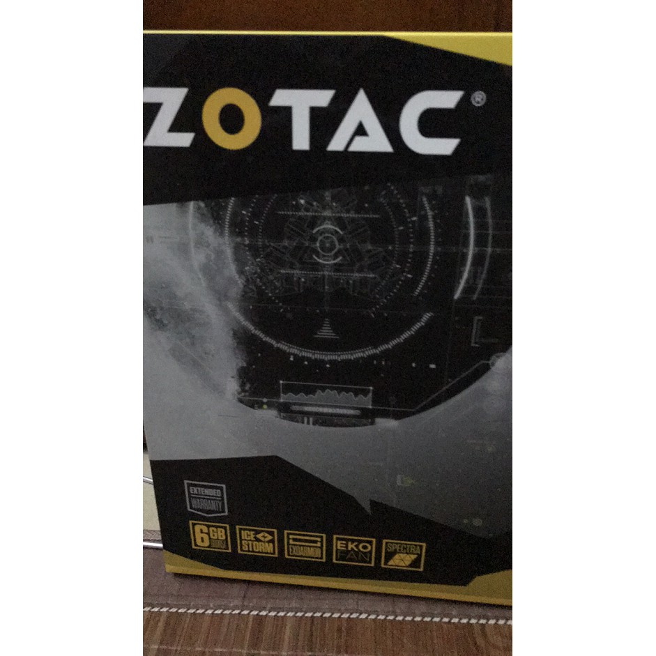VGA ZOTAC 1060 - 6GB 3fan