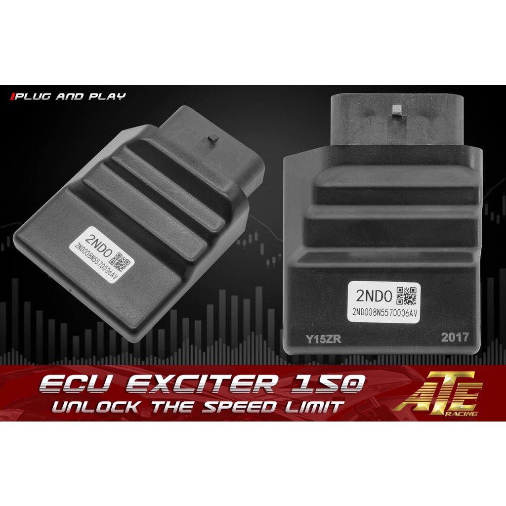 ECU ATE EX 150i ( 2017 ) độ cho xe đi bài nhẹ