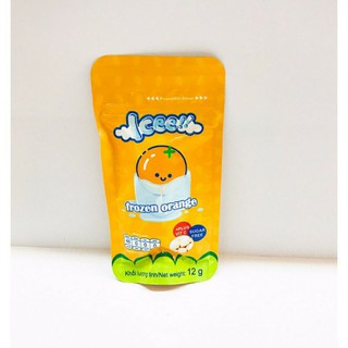 Kẹo Icee gói vị cam, đào 12gr