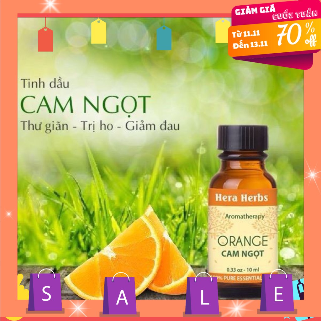 [ HOT SALE THÁNG ] Tinh Dầu CAM NGỌT 10ml - Orange _HD