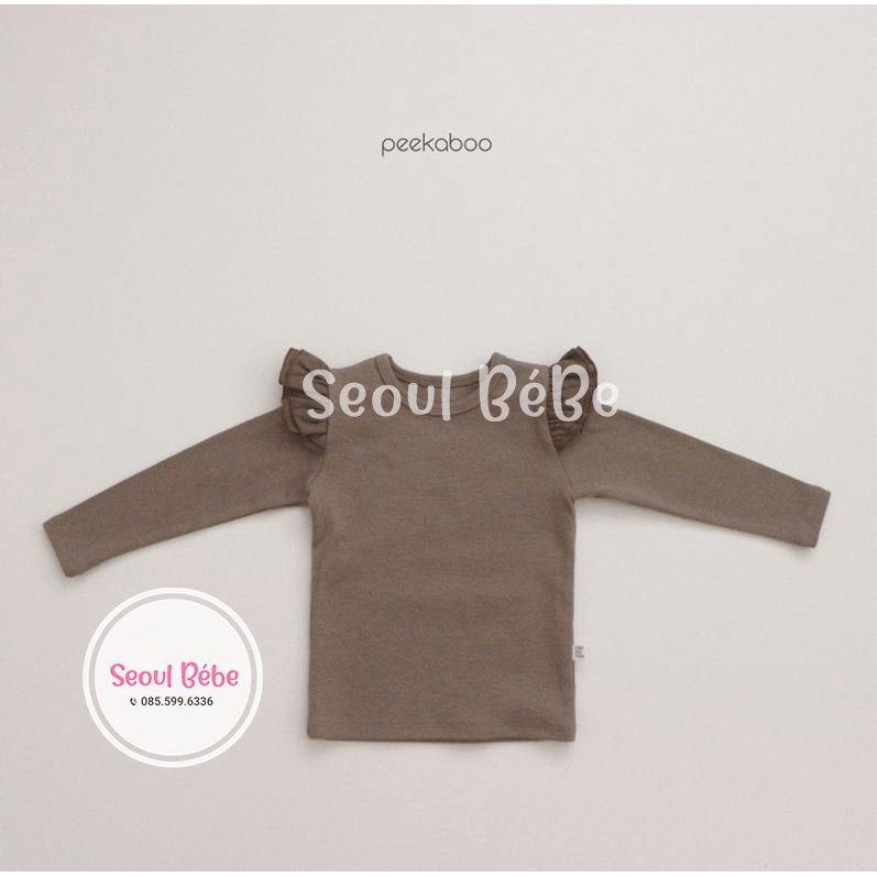 Bộ suit/rời tay bèo MiNyong Peekaboo made in Korea