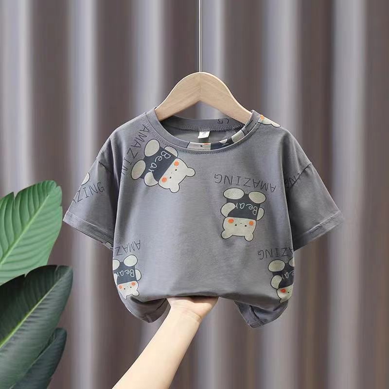 Áo Thun Cotton Tay Ngắn Dáng Rộng Phong Cách Thời Trang Hàn Quốc Mới Kích Thước 2022
