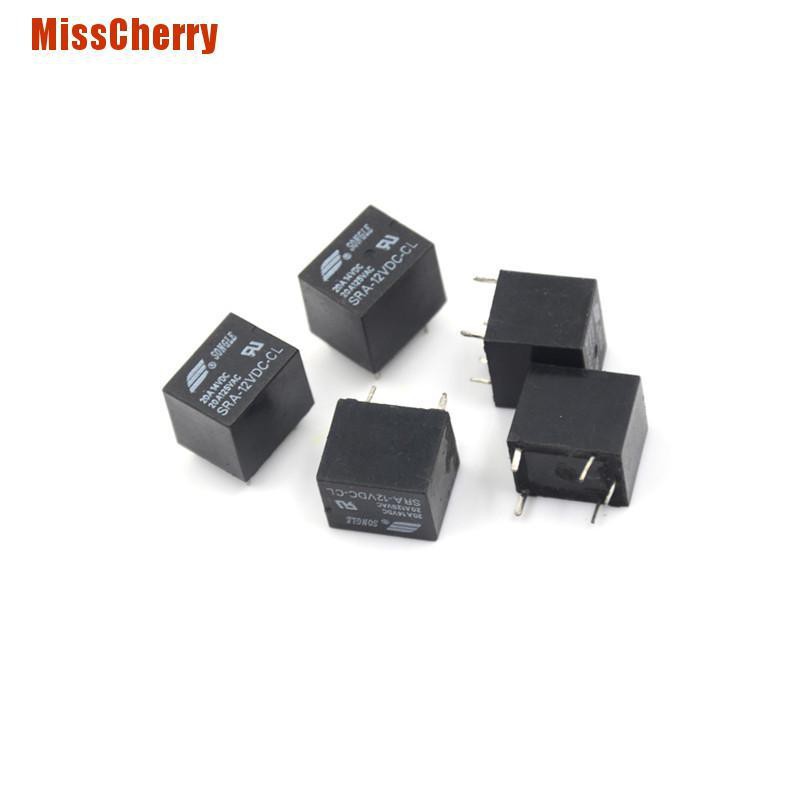 Set 5 Rơ Le Điện Dc 12v 5 Pins