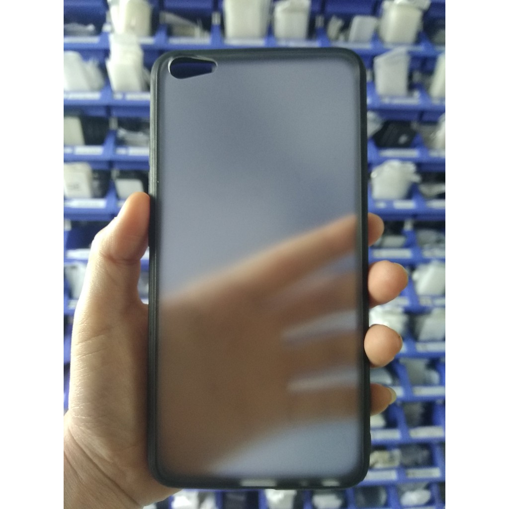 Ốp lưng Vivo X7 Plus viền đen lưng nhám