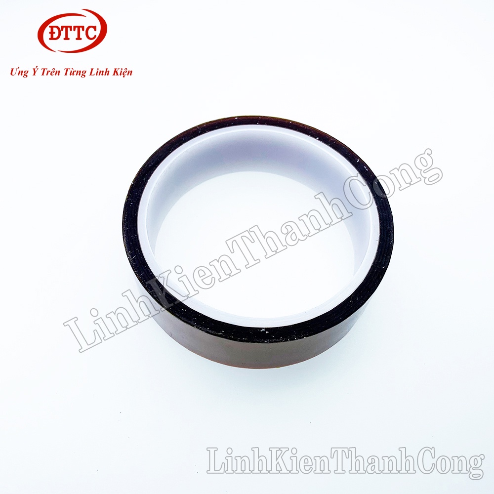 Băng Dính Quấn Biến Áp Xung - Băng Dính Chịu Nhiệt Màu Nâu Rộng 20mm 25mm 27mm 30mm 33mm 35mm 40mm