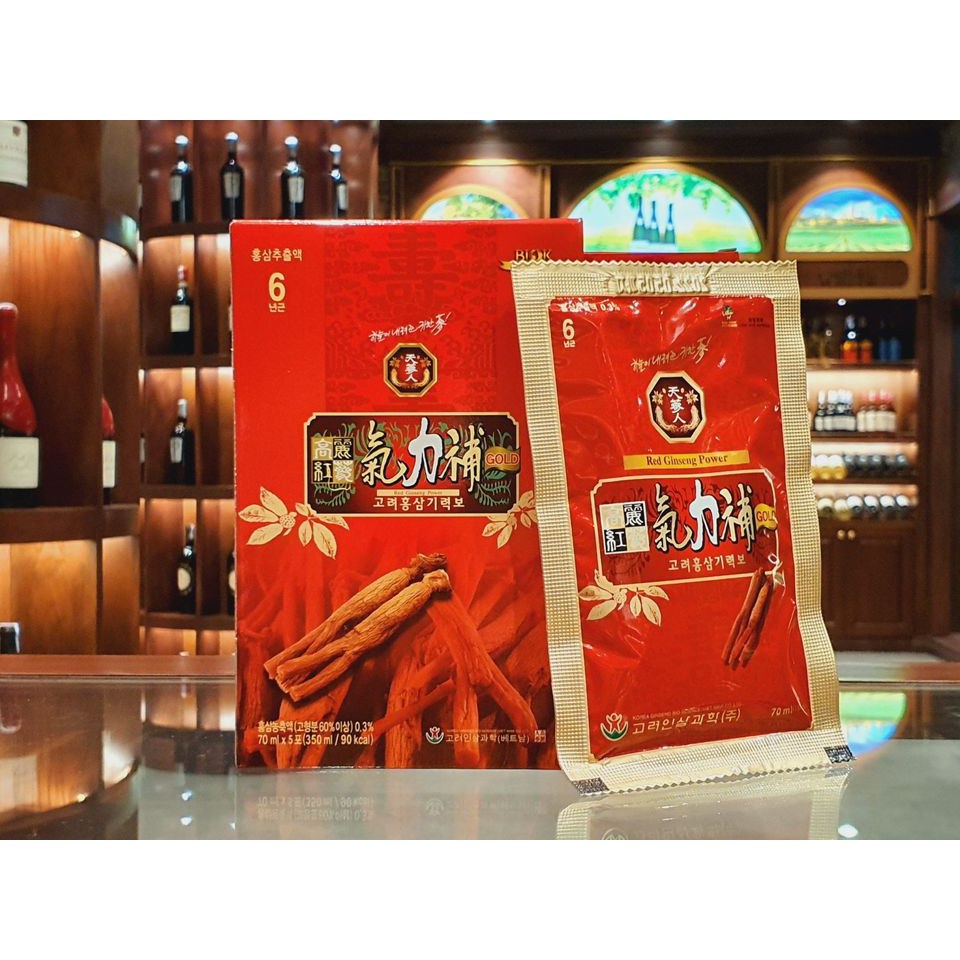 {HÀNG CHÍNH HÃNG} Tinh Chất Hồng Sâm BIO Hàn Quốc 30 gói x 70 ml
