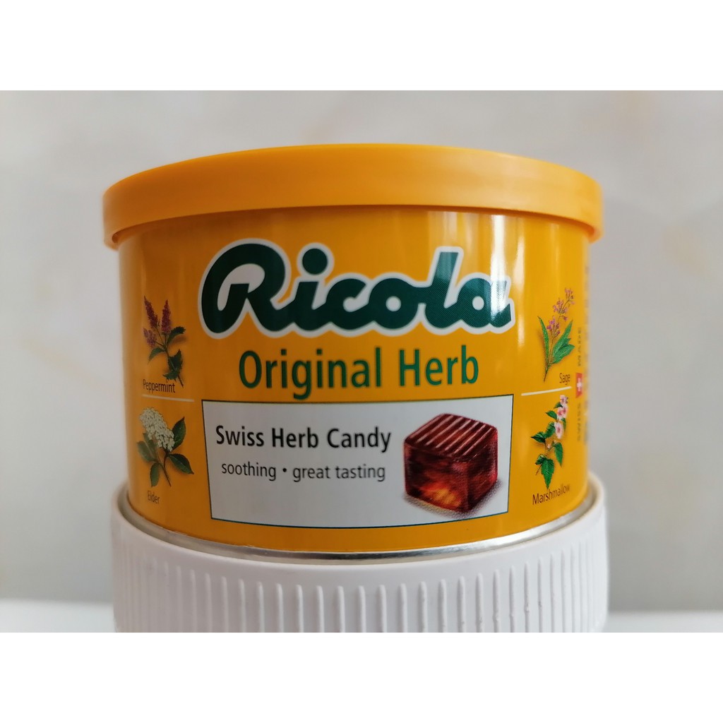 [100g – ORIGINAL HERB] Kẹo thảo mộc [Swiss] RICOLA Candy (anm-hk)